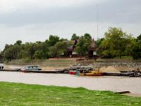 DSC 1617  Train de péniches sur la Chao Phraya : Thailande Ayutthaya ville