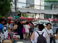 DSC 1986-2  Marché de rue avenue Ratchamri