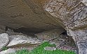 Grotte dans la falaise qui surplombe Brantôme