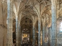 La nef principale vue depuis l'étage du monastère