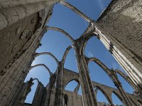 Les arcs en ogives qui soutenaient le toit