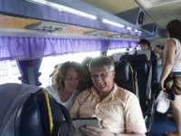 Dans le bus entre Sukkothai et Chiang Mai