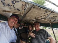 Ayutthaya : Le  tuktuk qui nous amène au bus : Nous, Transport