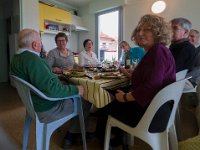 Repas du jour de l'an  Image bucolique