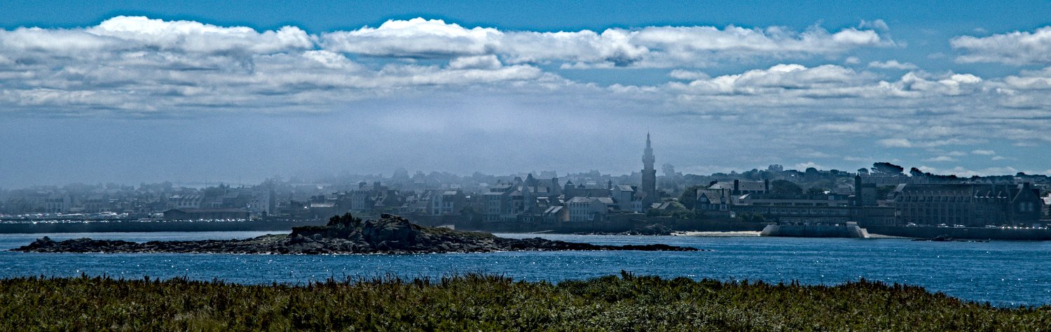 Roscoff vue du jardin botanique