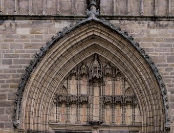 Le portail de la façade occidentale