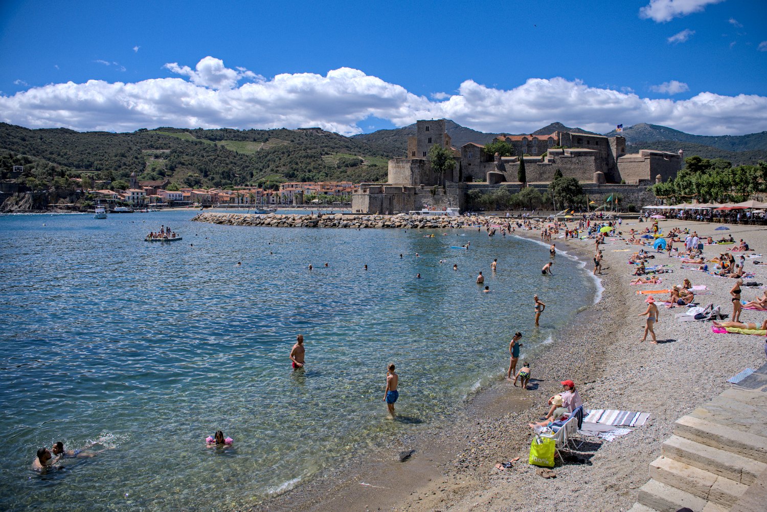 La plage et le fort Royal