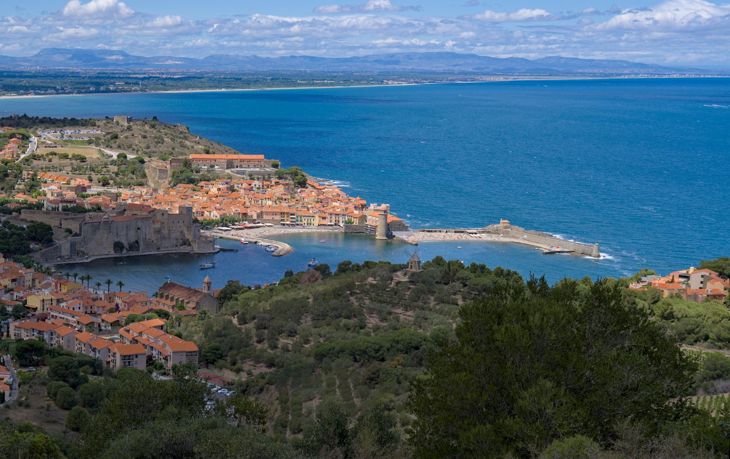 Vue panoramique sur la ville