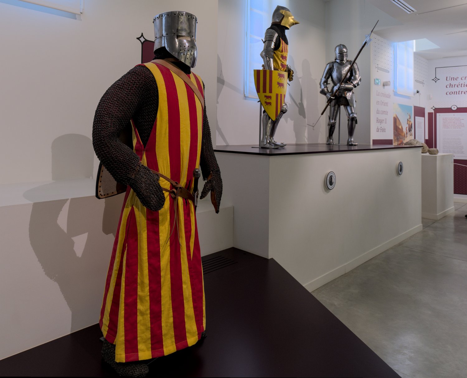 Exposition d'armures