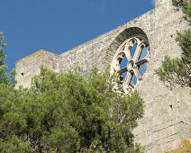 Rosace de la façade sud