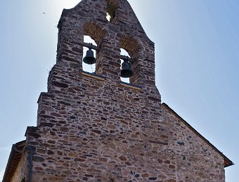 Lordat  Le clocher mur