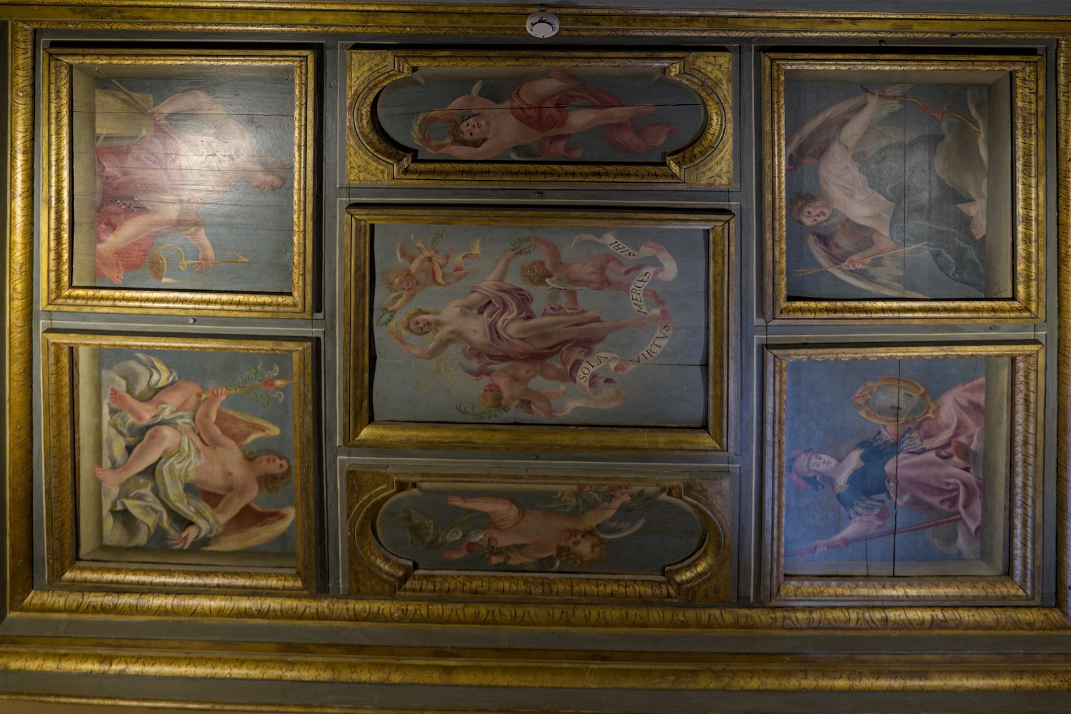 Plafond du cabinet de René Longueil