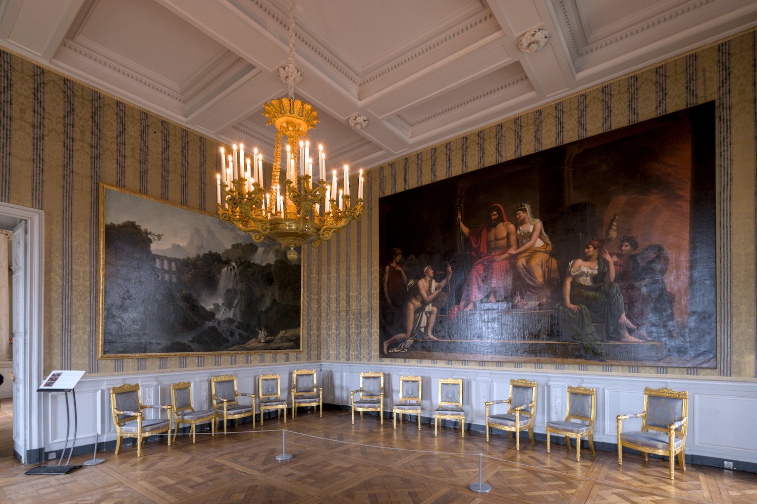 Salon des captifs (ancienne chambre de parade de René de Longueil)
