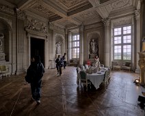 La salle à manger de l'appartement de la Renommée