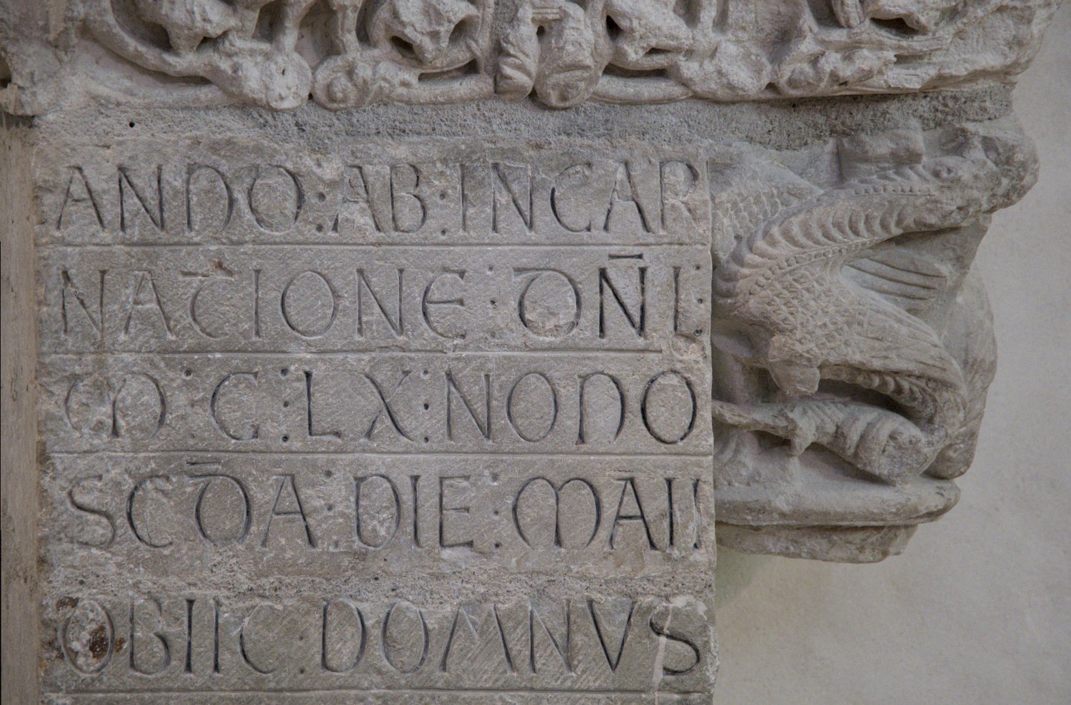 Eglise Saint- Etienne - Vestiges de l'ancien temple gallo-romain