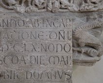 Eglise Saint- Etienne - Vestiges de l'ancien temple gallo-romain