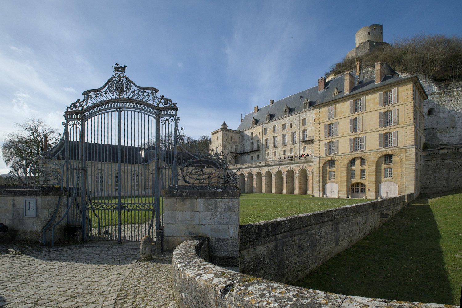 L'enrée principale du site