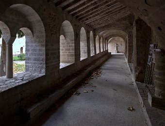 Le cloître- Galerie