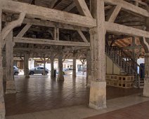 DSCF0267  La hale - Détail de la charpente