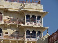 Balcons des appartements privés