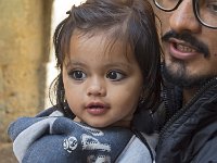 Petite fille et son père à Jaisalmer