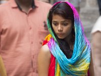 Jeune femme au fort de Mehrangarh (Jodhpur)