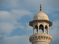 Détail du sommet d'un minaret