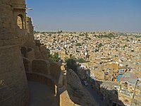 Vue de la ville depuis les remparts