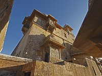 Vue arrière du zenana (palais des femmes)