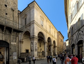 Via di Citta et Loggia della Mercanzia