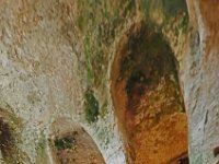 Les piliers de soutien de la voûte