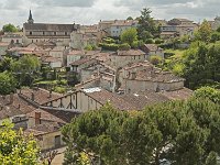 Vue du village- Au fond l'église Saint-Jacques