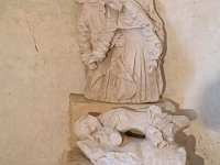 Sculpture dans la salle capitulaire