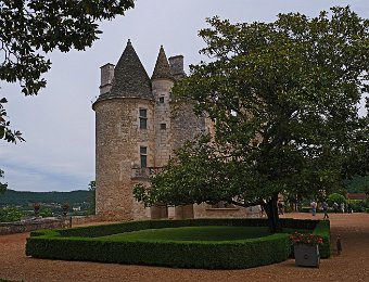 Le château vu du jardin
