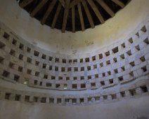 Intérieur du pigeonnier