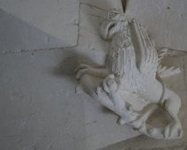 Vestibule du rez de chaussée - sculpture