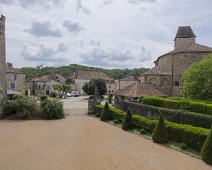 Vue sur le village depuis le château