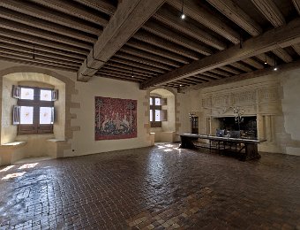 Château de Pons, salle de réception