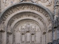 Santa Maria de Asuncion - Fronton de la porte principale