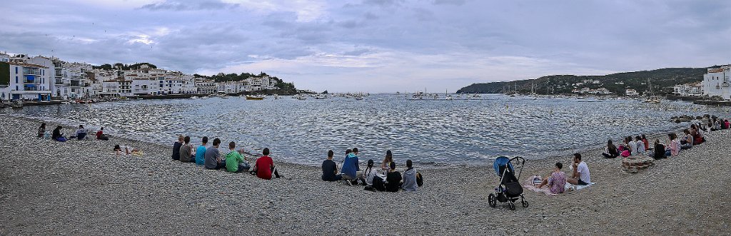 Vue panoramique de la baie de Cadaques