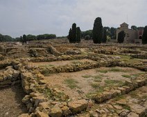 Vestiges de la basilique paléochrétienne