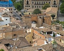 Vue sur la porte de Elvira